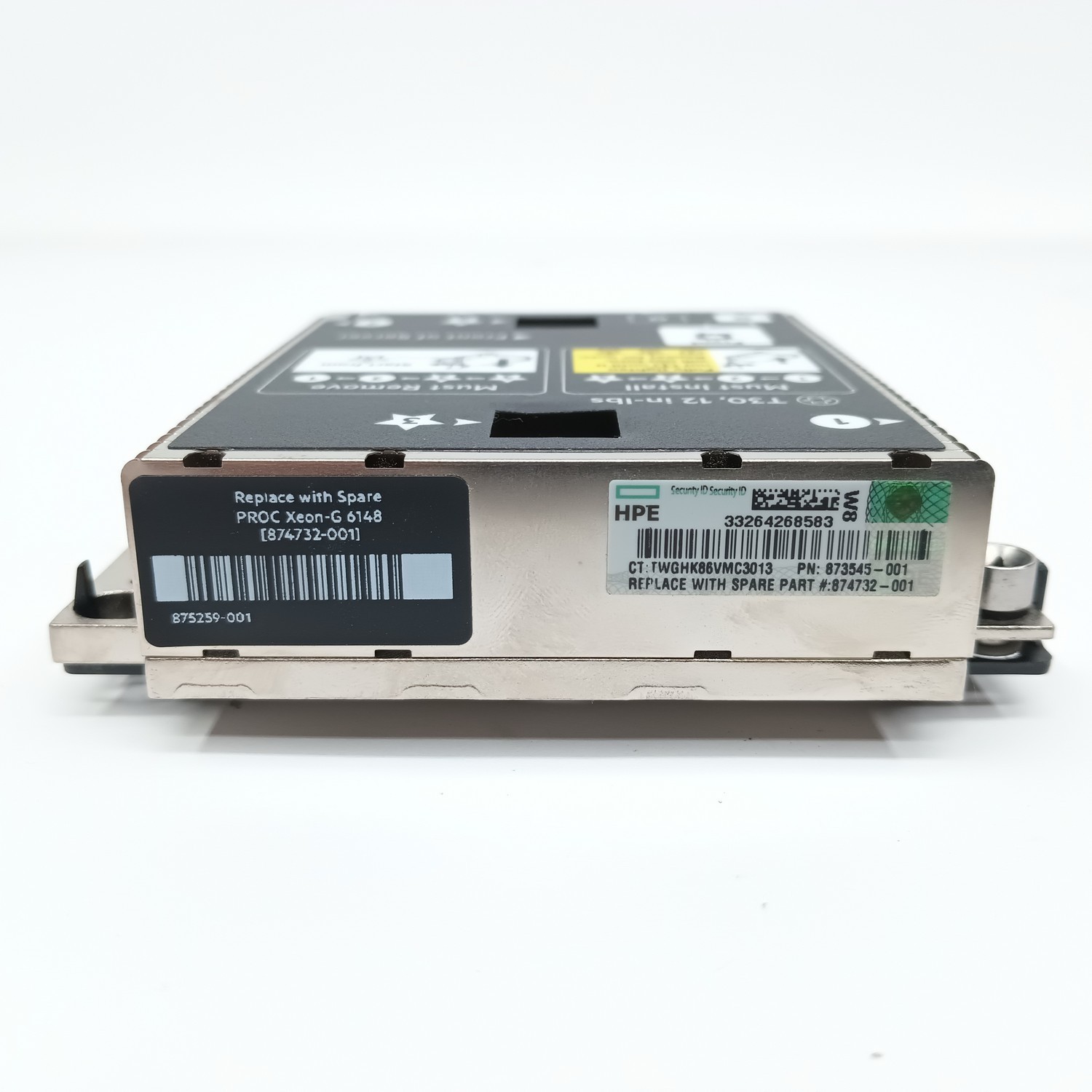 Intel Xeon Gold 6148 Server CPU SR3B6 2.40GHz w/ Heatsink – 865310-001