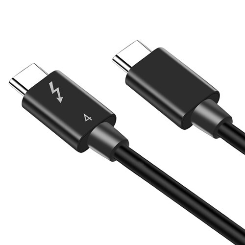 New Lenovo 5C10V25722 Thunderbolt 4 Cable 0.7M 40Gbps 100W 8K Display USB-C