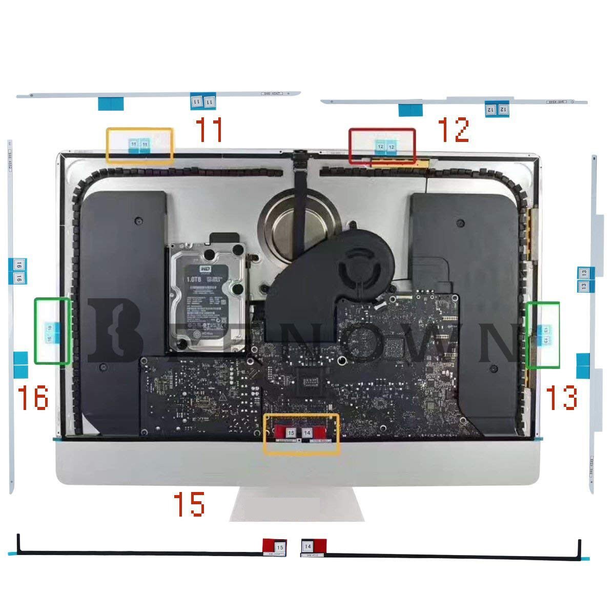 NEW LCD Display Tape/Adhesive Strip Opening Tools Kit for iMac A1418 A1419