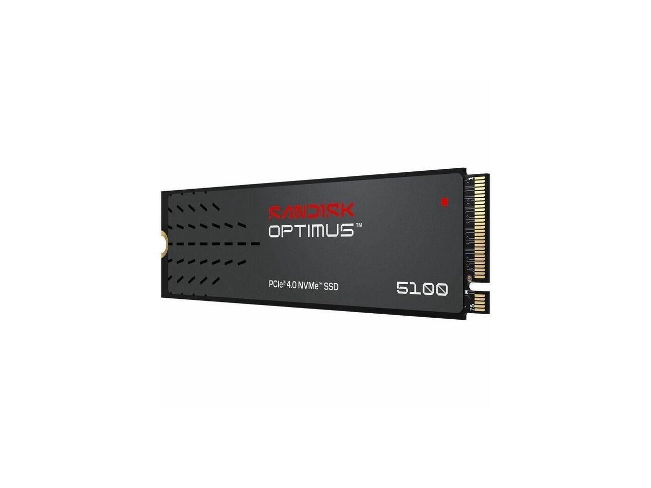SanDisk Optimus 5100 M.2 2280 500GB PCI-Express 4.0 x4 QLC 3D CBA NAND Internal