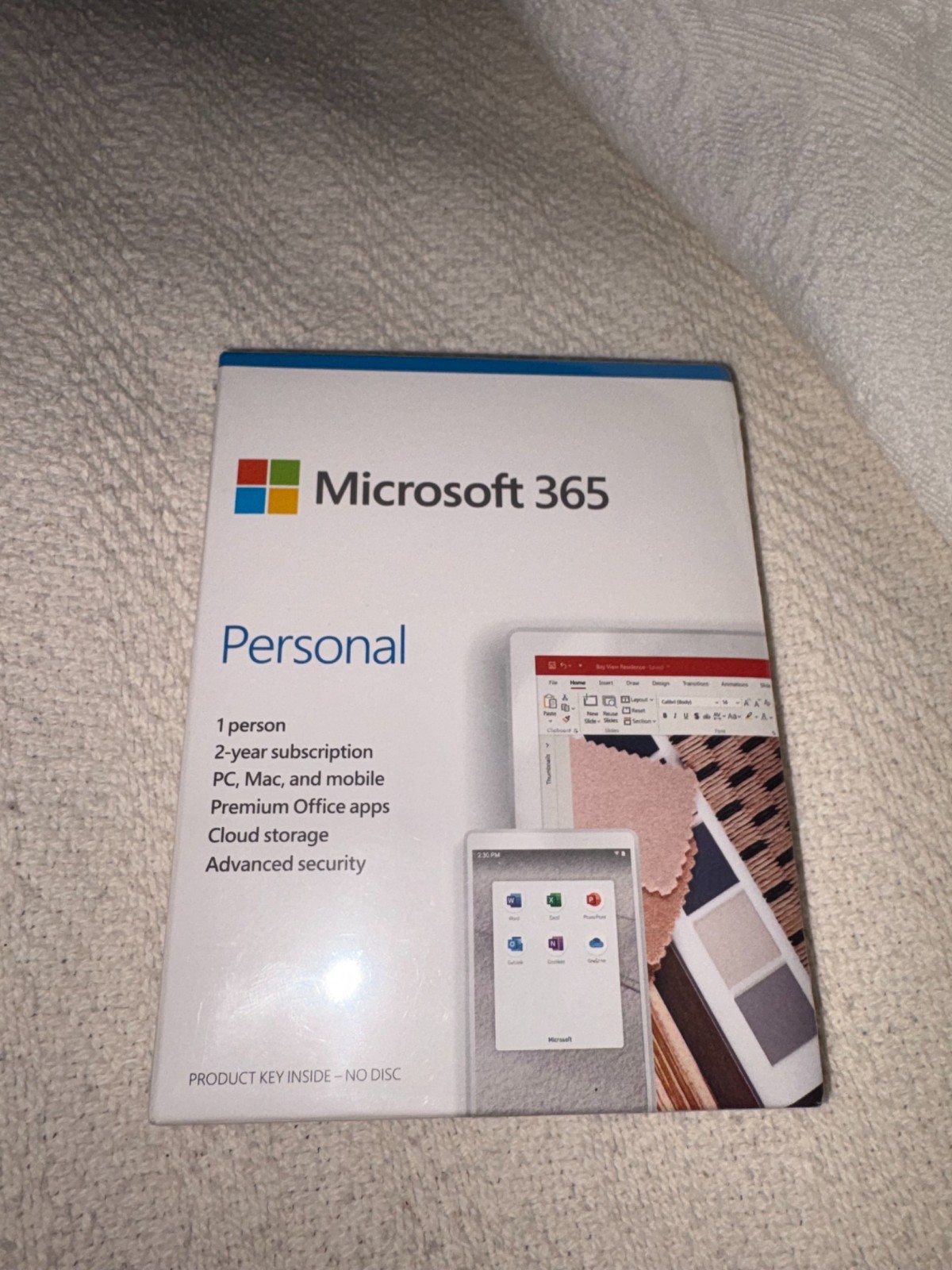 Microsoft 365 Personal Office Suite 2 Year Subscription – 1 Person – Brand New