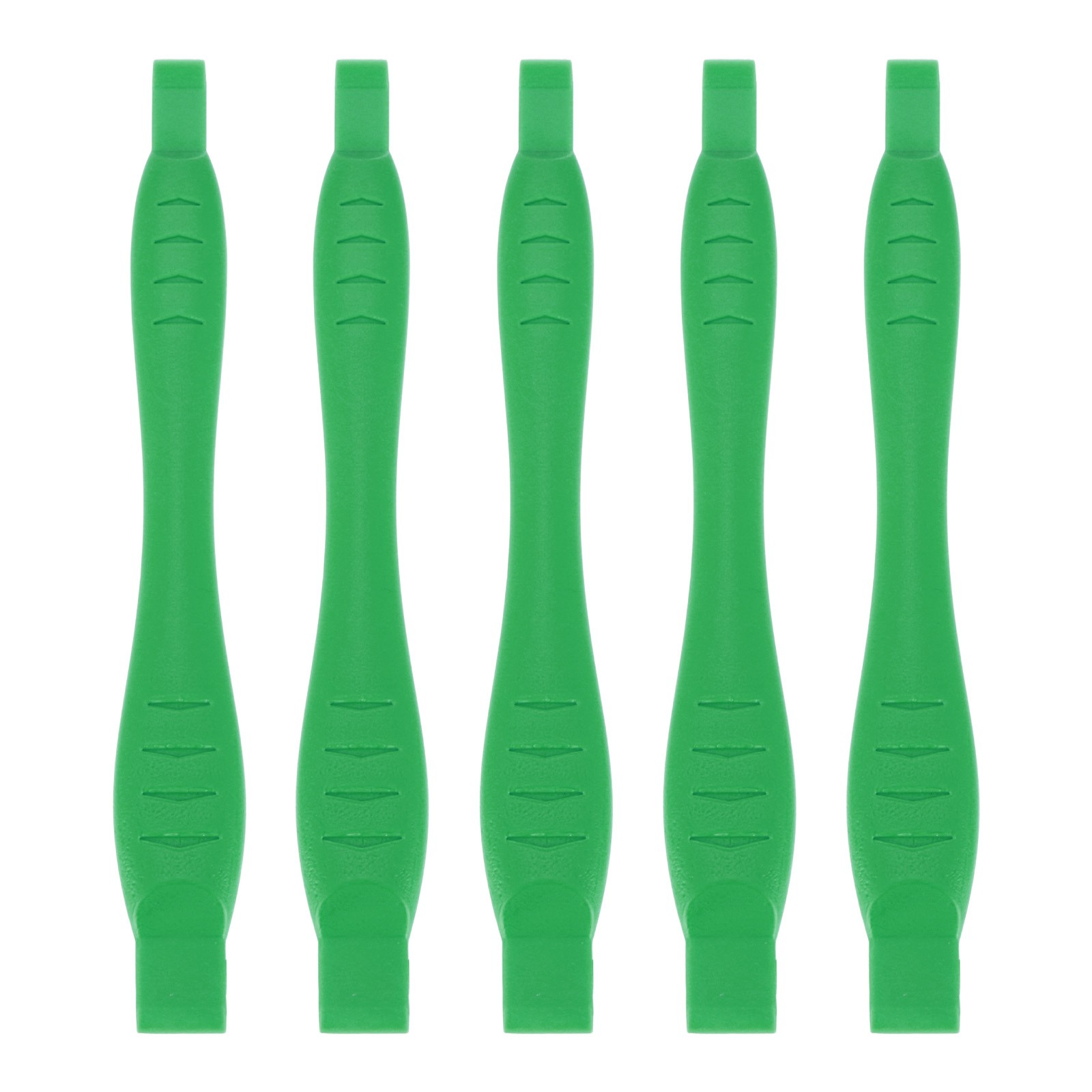 5pcs Plastic Pry Spudger Tool Green Phone Opening Pry Spudger