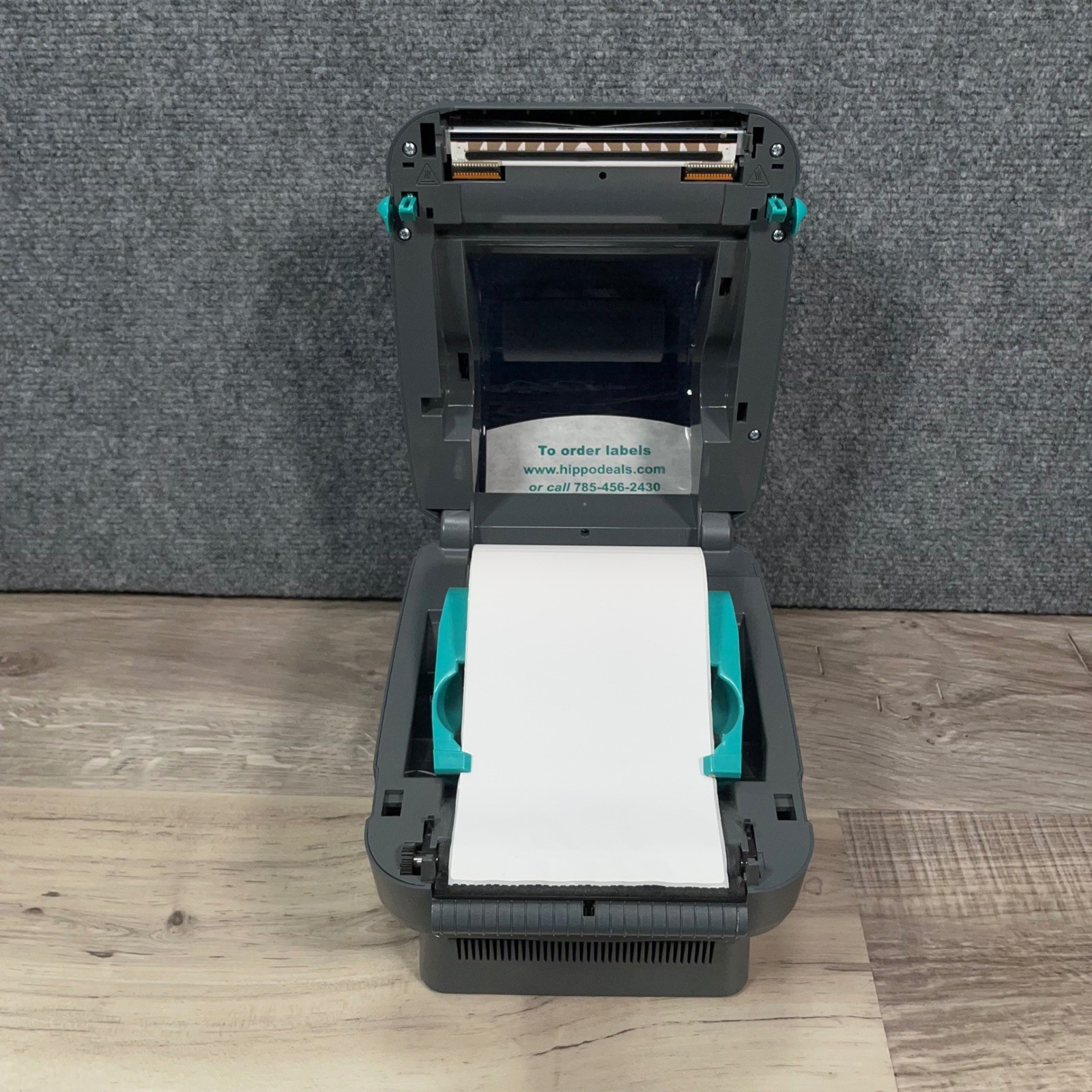 Zebra ZP 450 Thermal Label Printer Desktop Shipping USB Connection Tested *READ