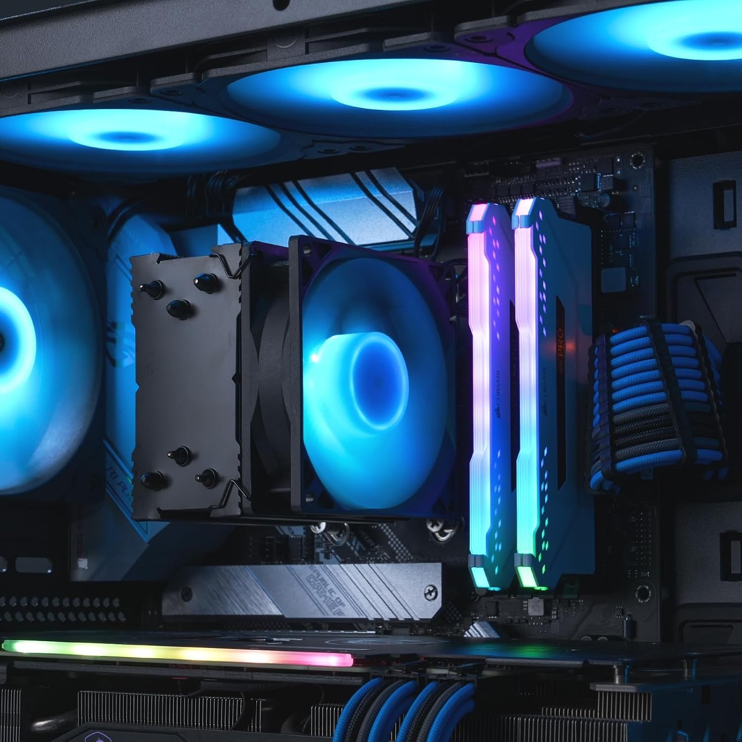 Efficient V3 CPU Cooler – Compact 133mm Design for AMD & Intel Systems