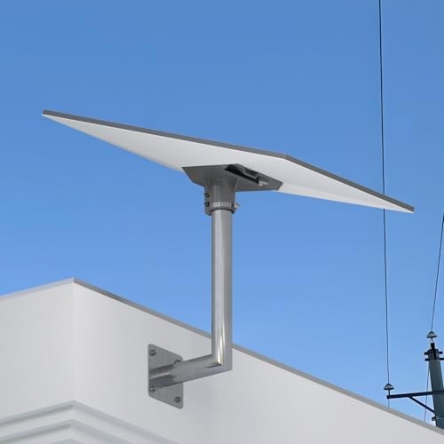 Starlink Mount Gen 3 Roof & Wall Mount Kit 360 Rotatable Pipe Adapter Short Arm