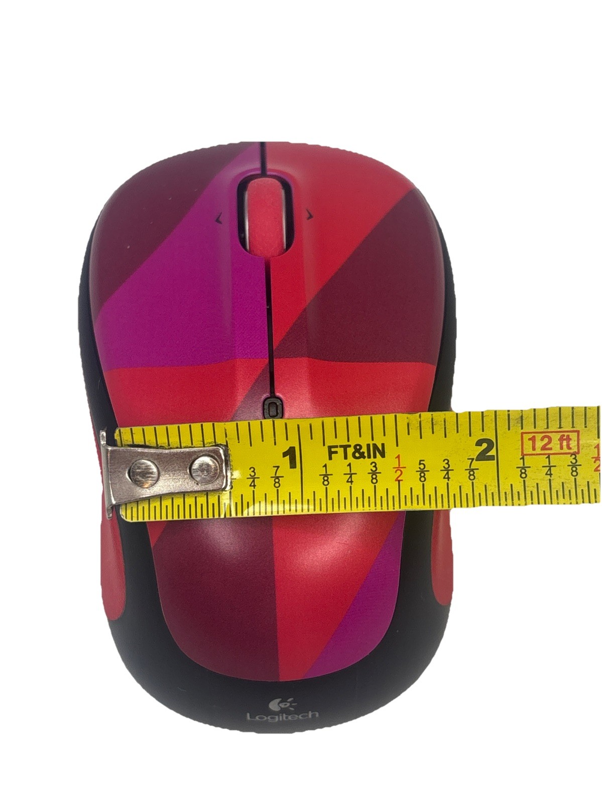 Logitech Wireless Mouse M325C Collection Red And Black Uses 1 AA Battery