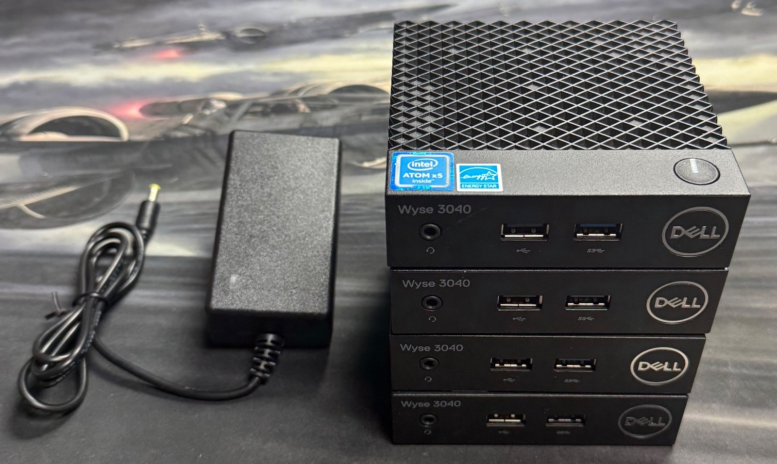Lot of (4) Dell N10D WYSE 3040 Atom X5 Thin Client 8gb SSD Terminal – Tested