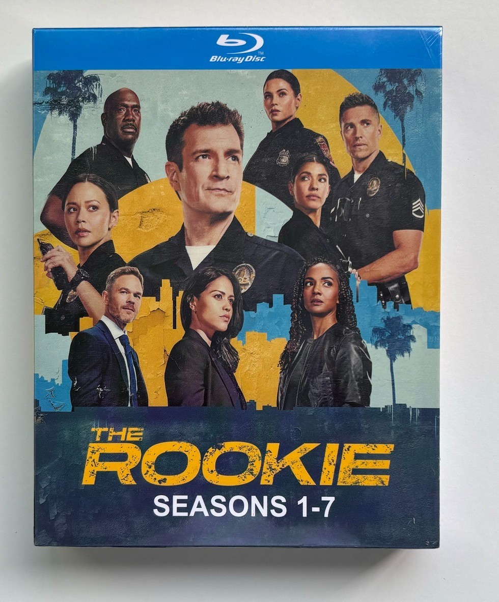 The Rookie : The Complete Series season 1 – 7 (Blu-ray, 7-Disc box Set)
