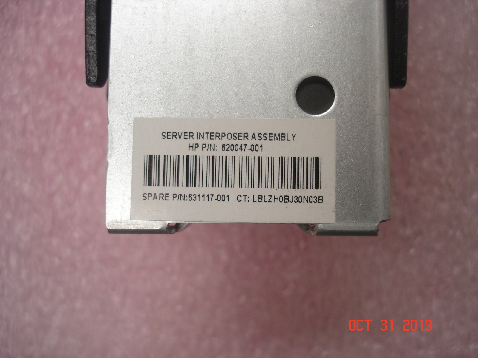 HP 631117-001 E5700 SERVER INTERPOSER MOD FOR U200 LFF STORAGE SYSTEM 620047-001