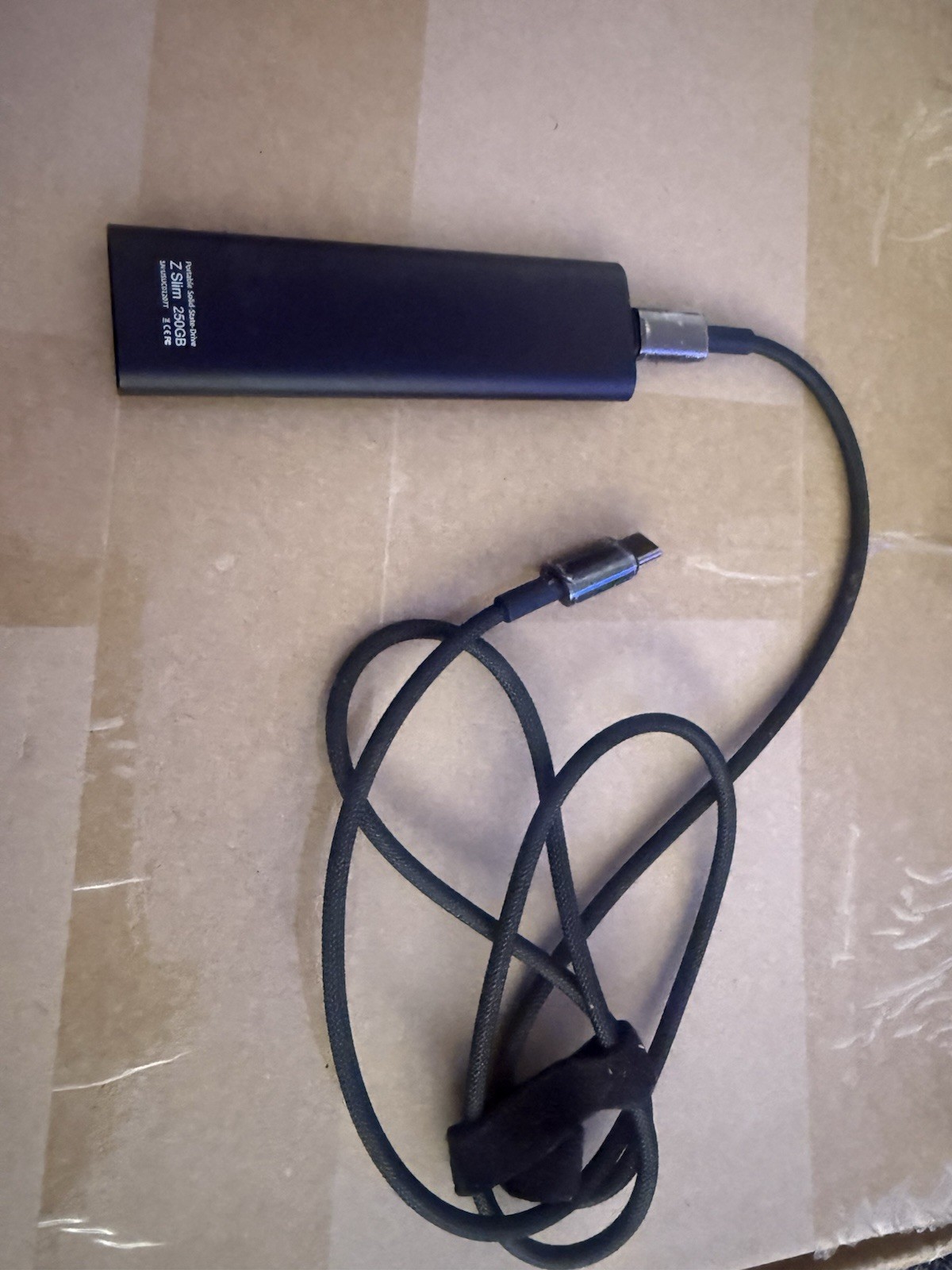 Netac 250GB Portable SSD USB 3.2 Gen2 10Gbps Type-C External Solid State Drive