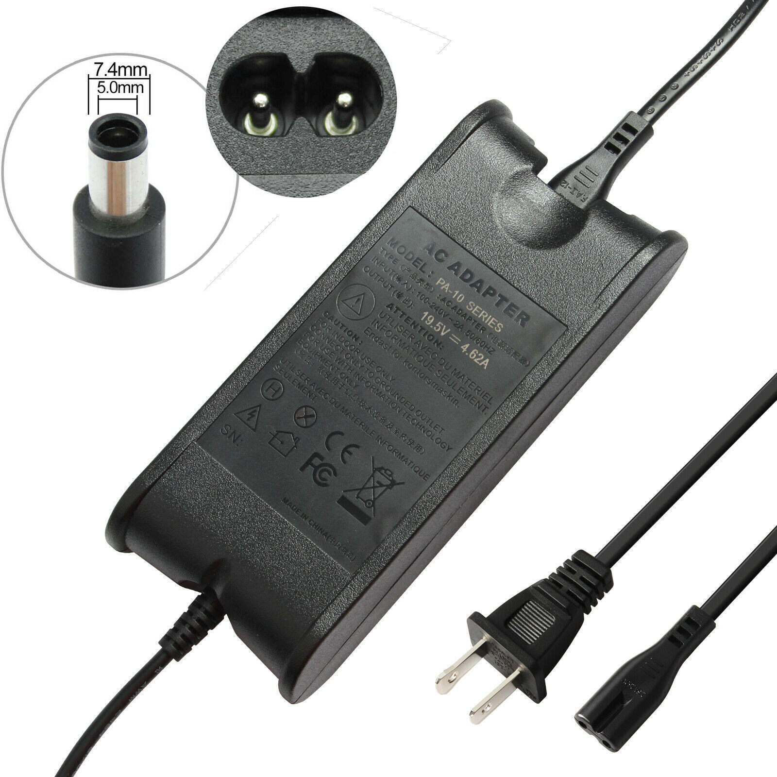 Battery/Charger For Dell Latitude E5440 E5540 Series VVONF WGCW6 5200mAh Laptop