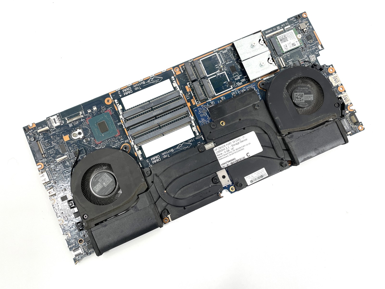 HP ZBook Fury 16 G9 i7-12850HX 2.1GHz Motherboard N19198-601