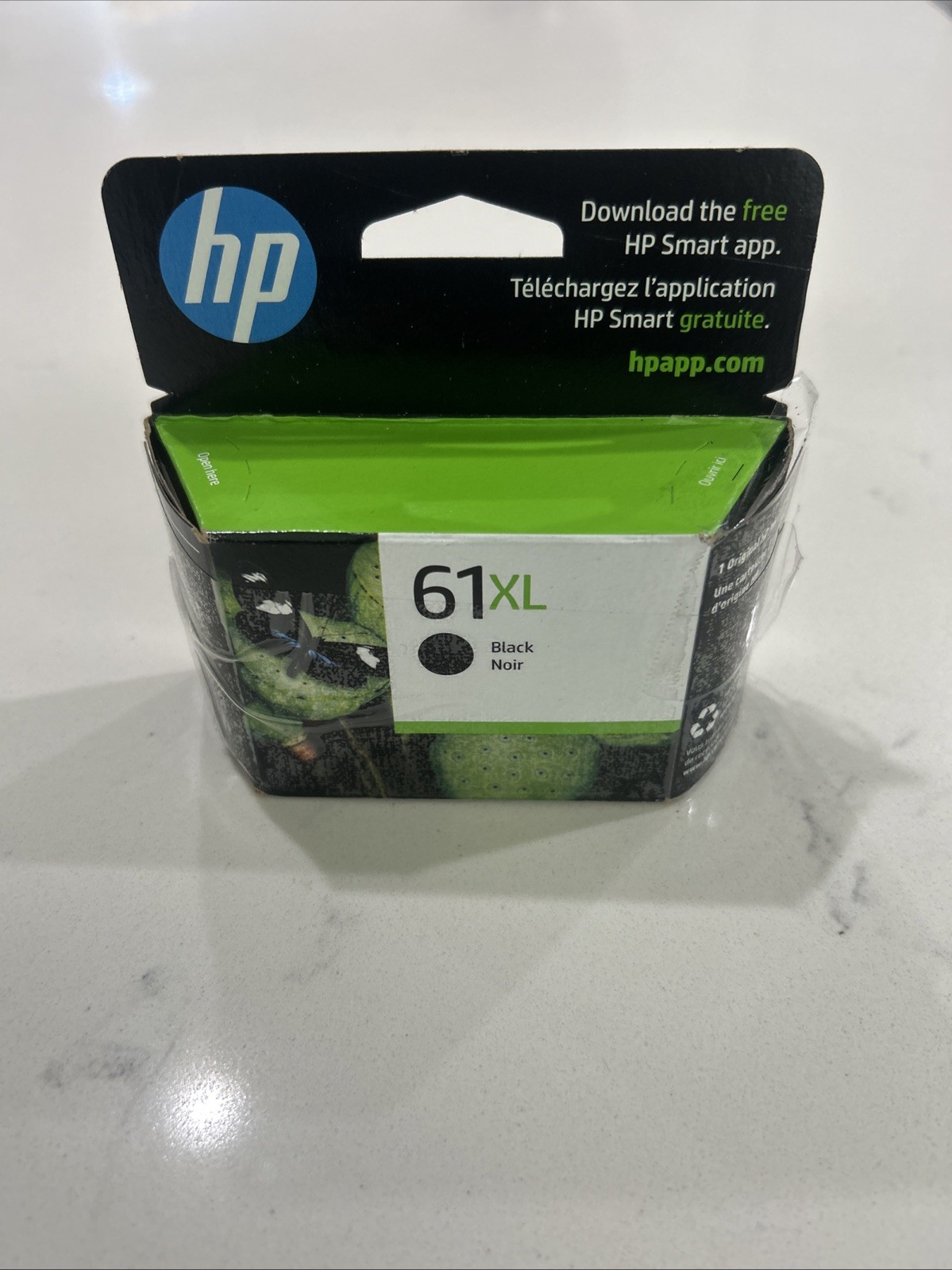 HP 61XL Black High Yield Ink Cartridge – CH563WN#140 Exp 8/2023