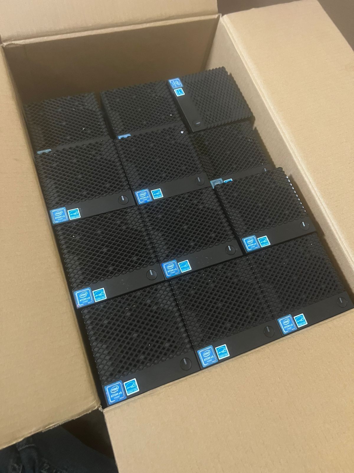 Lot of (5) Dell N10D WYSE 3040 Atom X5 Thin Client 8gb SSD Terminal with adapter