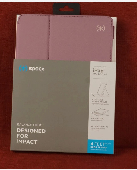 Speck – Balance Folio Case for Apple iPad 10.2″ (7th, 8th, & 9th Gen 2019-2021)