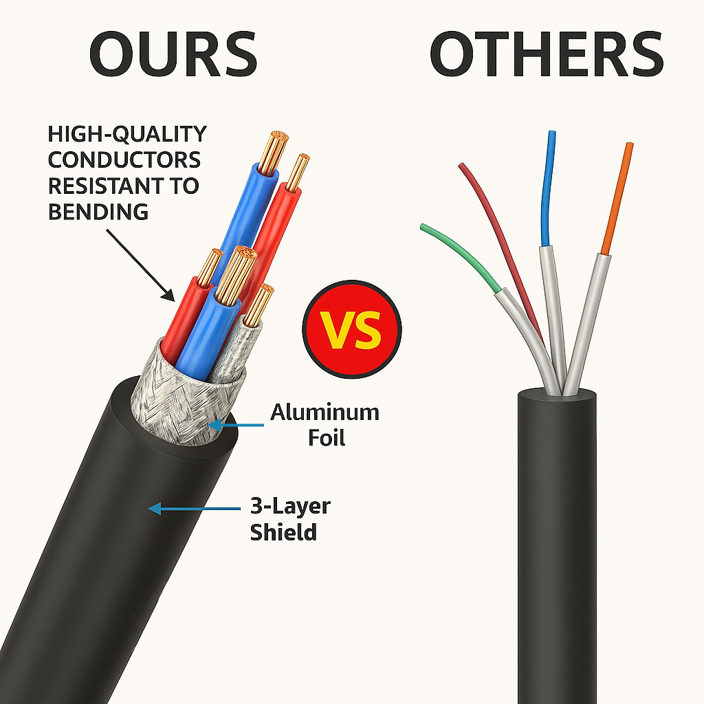 6ft HDMI to HDMI Cable – 4K Ultra HD, Gold-Plated, Durable, Long-Lasting