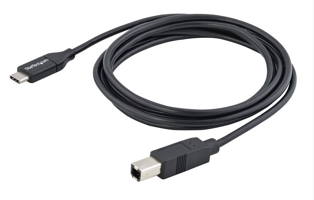 2m 6ft USB C to USB B Cable – USB 2.0 – USB Type C Printer Cable