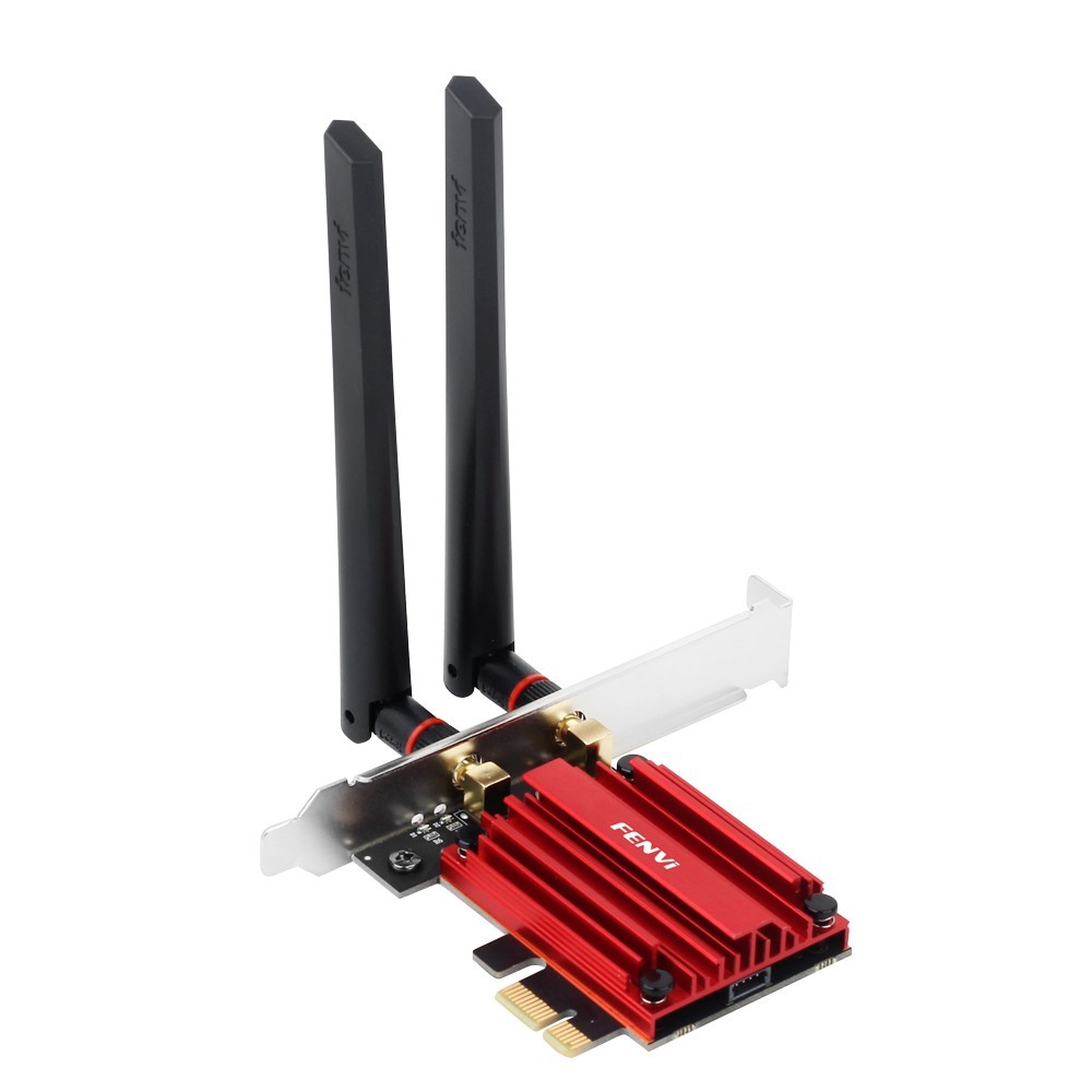 WiFi 7 PCIe Desktop Adapter Tri-Band Bluetooth 5.3 Wireless Card for Intel AMD