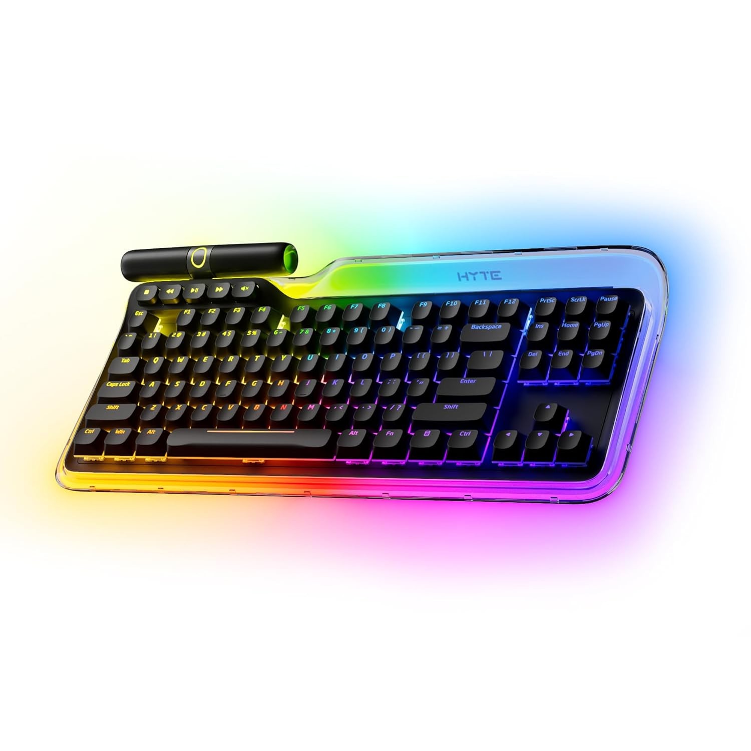 HYTE Keeb TKL Tenkeyless Wired RGB Linear Switches Black Mechanical Keyboard