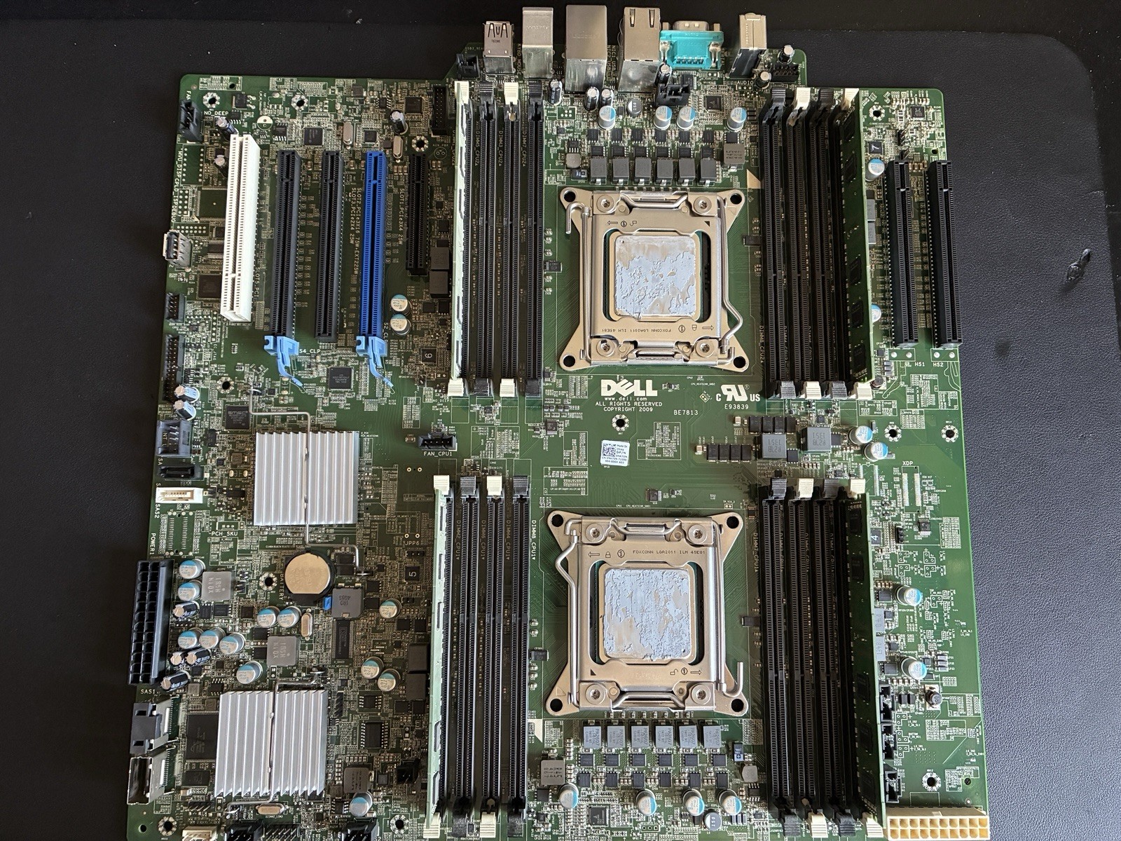 Dell Precision T7610 Motherboard BE7813 w/ Dual Intel Xeon CPU 16GB Samsung RAM