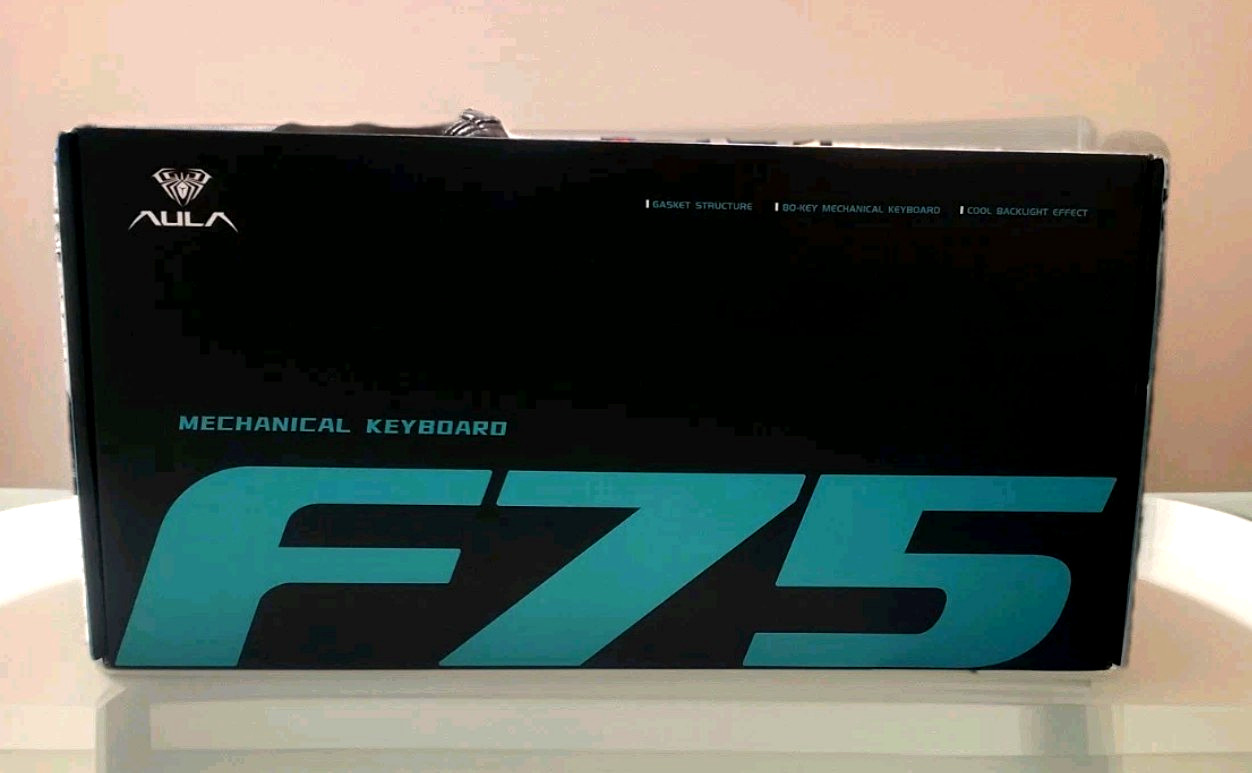 AULA Tri-Mode 80 Key Mechanical Keyboard w/ Backlight Effect Model F75 – NEW