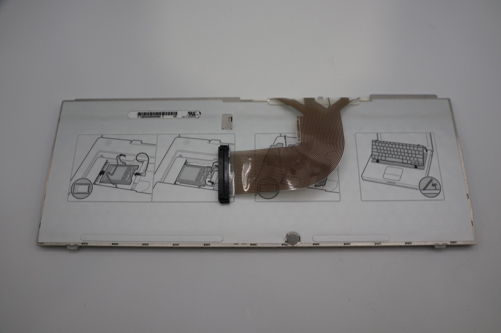iBook G3 12″ Keyboard 2004 800MHz~Mid 2005 1.33GHz 922-6132 922-6901 922-6638