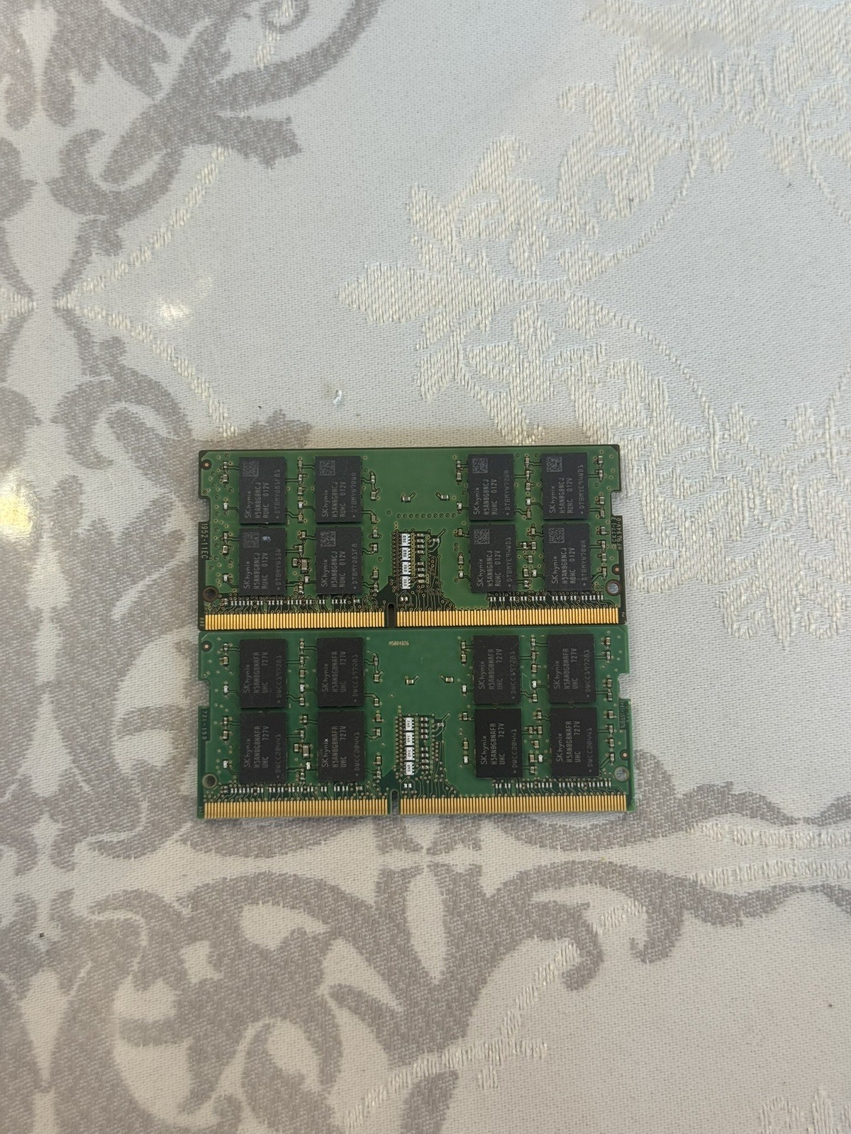 Lot of 2 SK Hynix 16GB DDR4-2400 SODIMM Laptop RAM 32GB PC4-19200 2Rx8 Memory