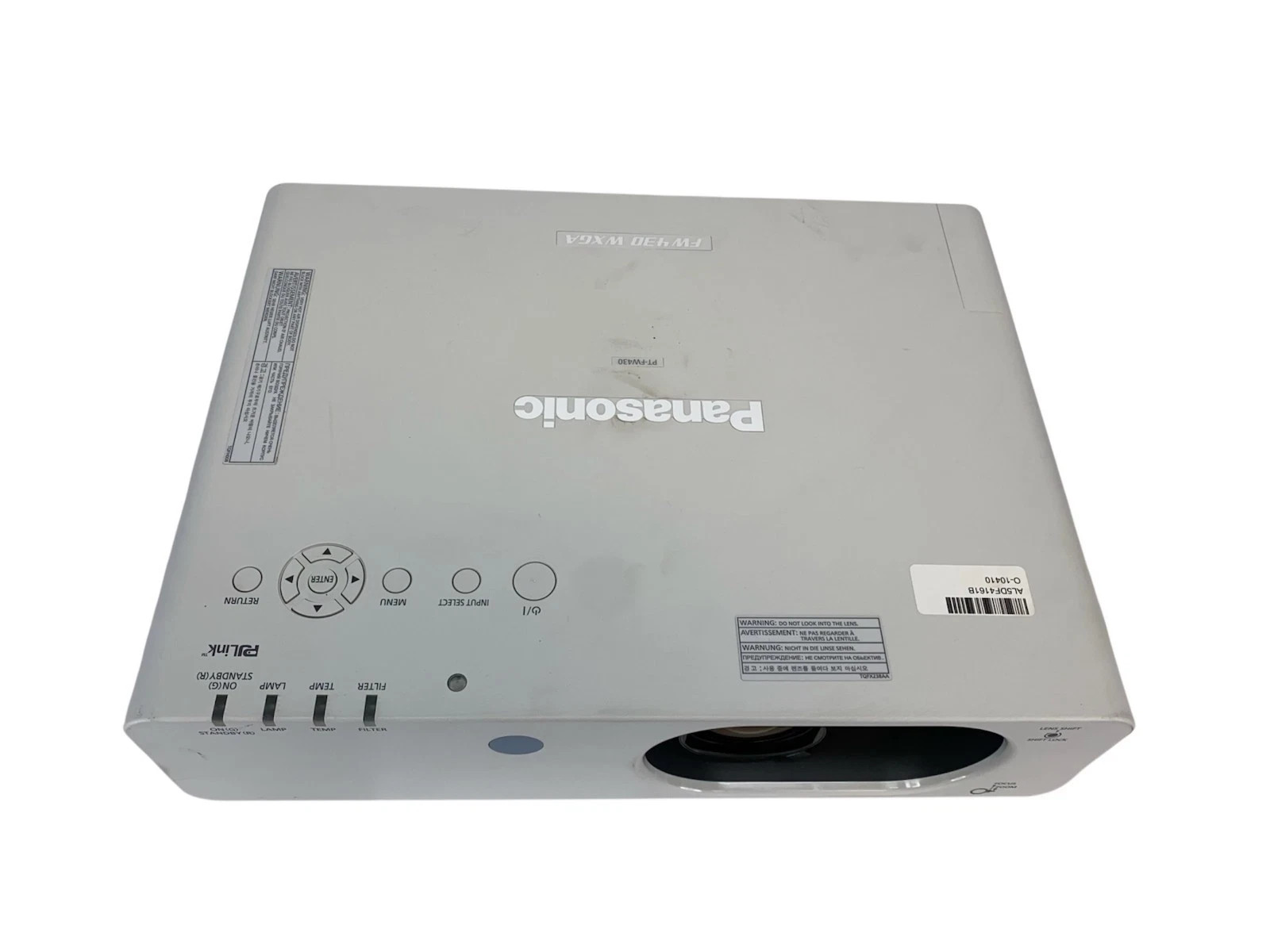 Panasonic PT-FW430U WXGA 3500 Lumens LCD Projector TESTED