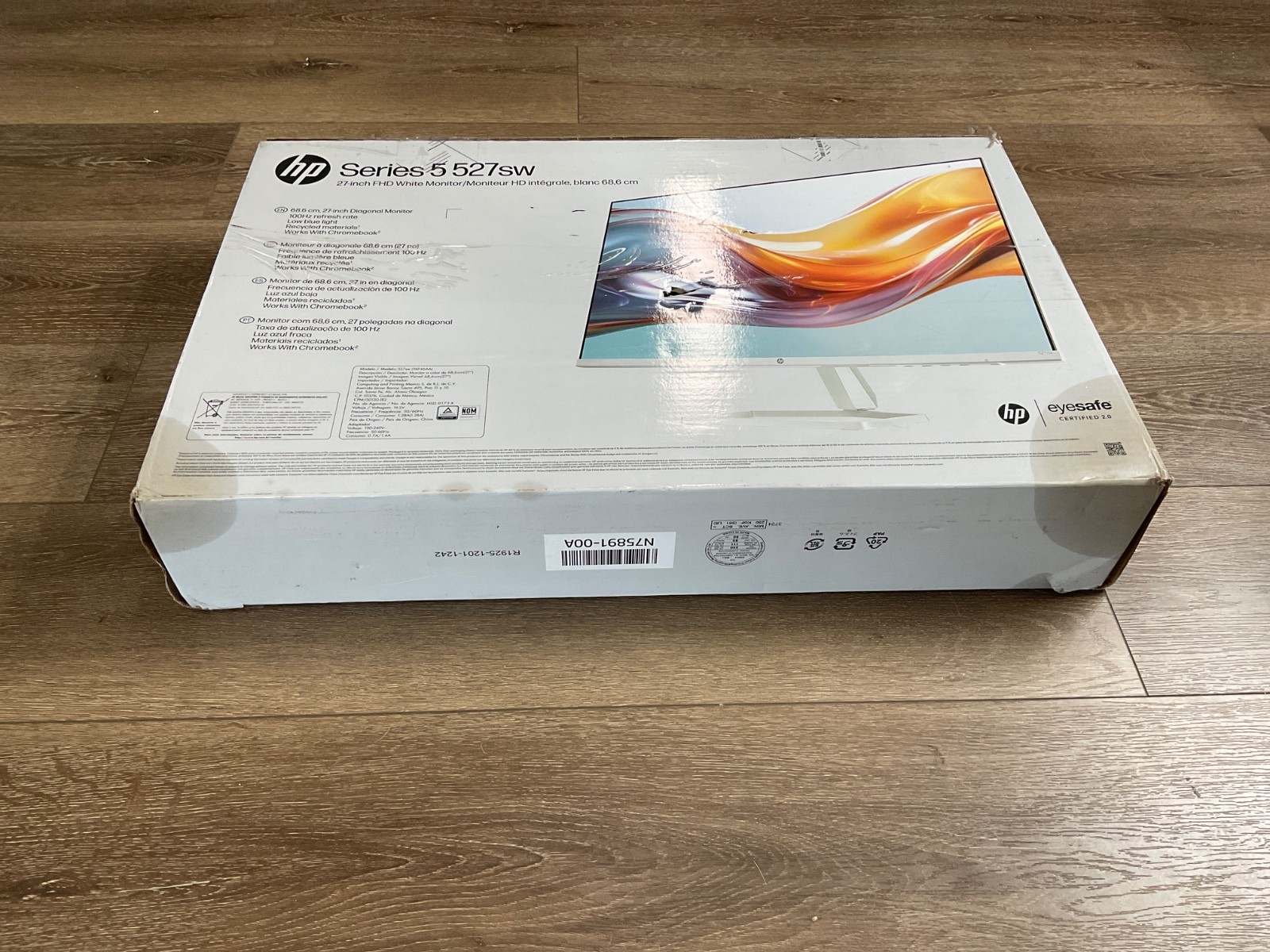 HDMI MONITOR HP Series 5 527sh 27in FHD 100Hz LED HDR (Mint Condition) black