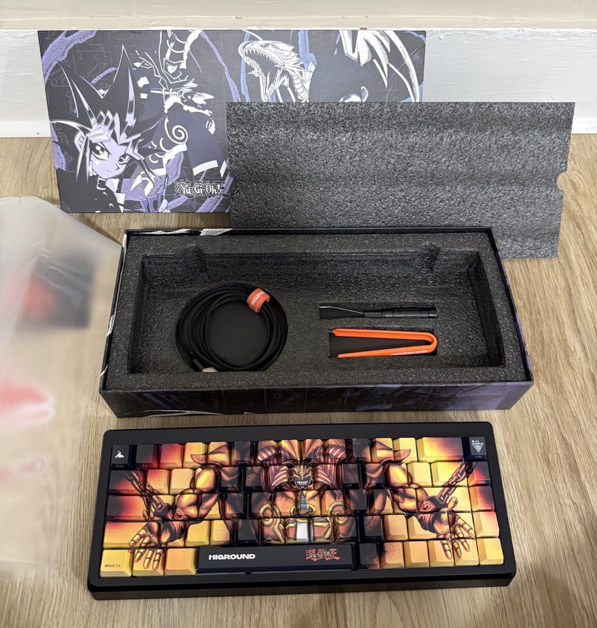 New Limited Edition Yu-Gi-Oh! x HIGROUND Summit 65 Keyboard 2.0 – Exodia