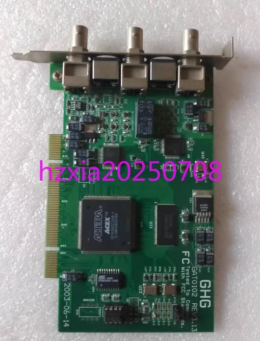 1pc used GAT0102 REV3.13 acquisition card GH-OOBK-86870