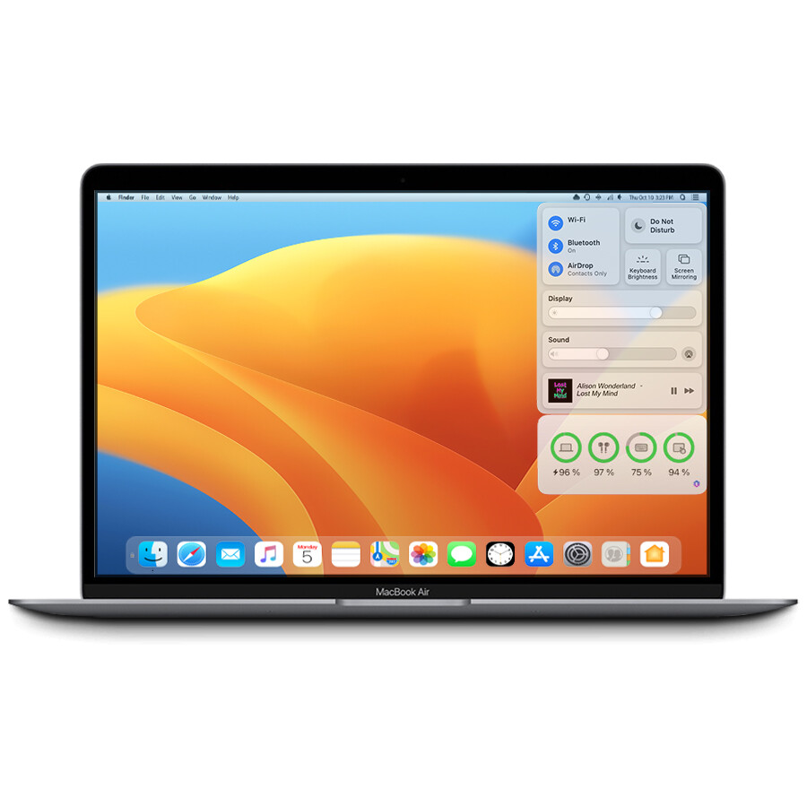 2020 Apple MacBook Air 13.3″ w/Core i3 1.1GHz/8GB/128GB SSD (Space Gray) – Good