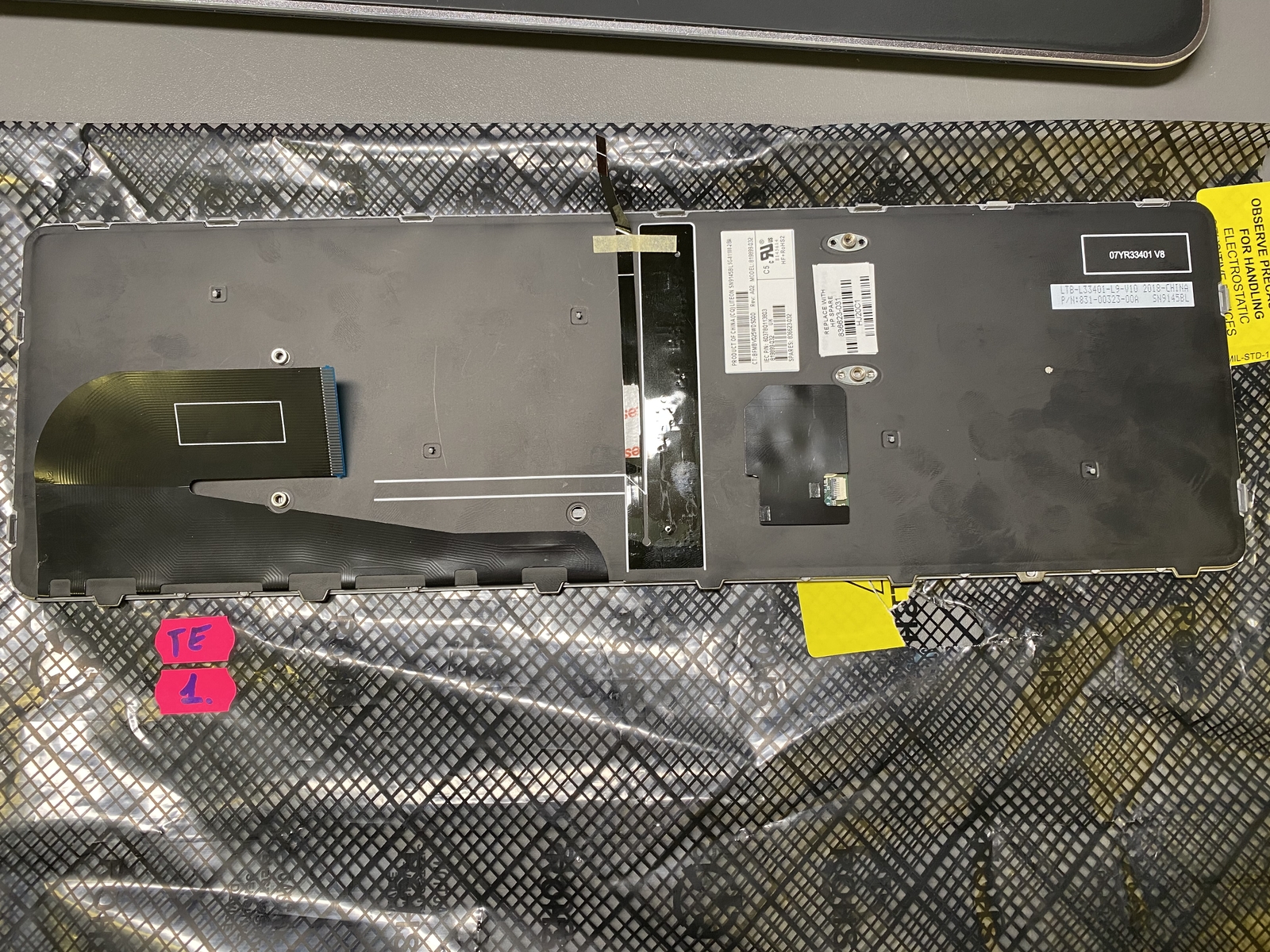 HP 755 G3 755 G4, 850 G3, 850 G4, 15u G3, 15u G4 UK Keyboard 836623-031 Backlit