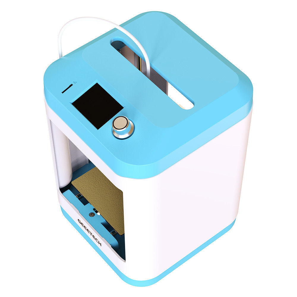 Geeetech 3D Printer Mini 3D Printer 250mm/s Auto-Leveling 3.94×4.33×3.94in NEW