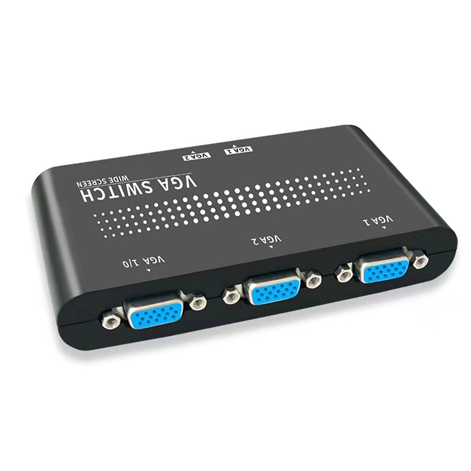 Dual Port VGA SVGA Monitor Sharing Switch Convertor For LCD PC Display Screen C