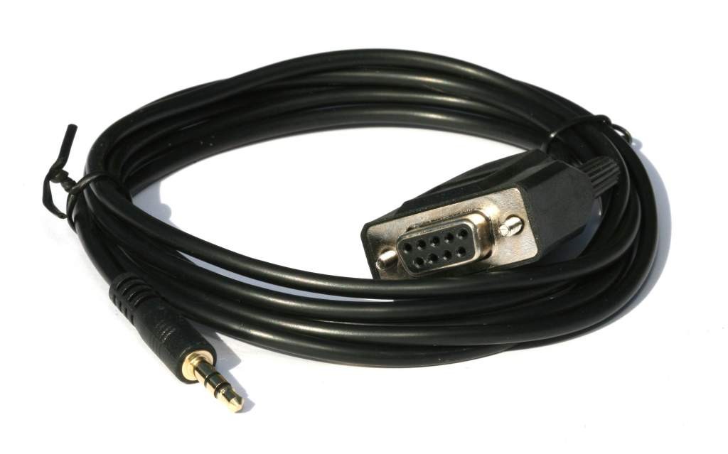 6FT Samsung Ex-Link RS232 Serial Cable – DB9 Female to 3.5mm TRS
