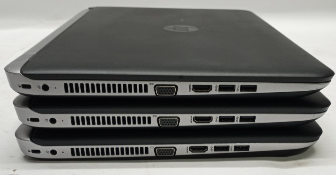 Lot of 3 HP ProBook 450 G3 i5-6200u@2.30GHz 8GB RAM No HDD/OS No Battery MC823*