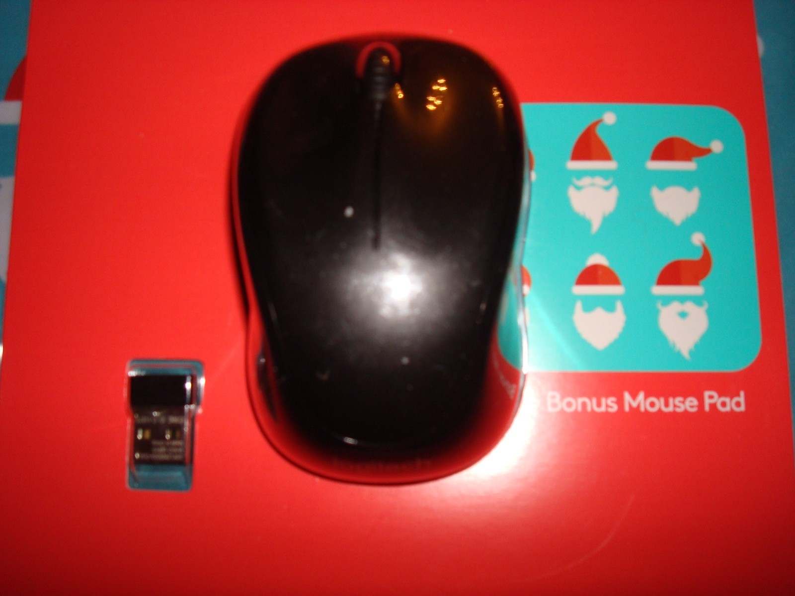 LOGITECH M317C WIRELESS MOUSE WITH BONUS MOUSE PAD