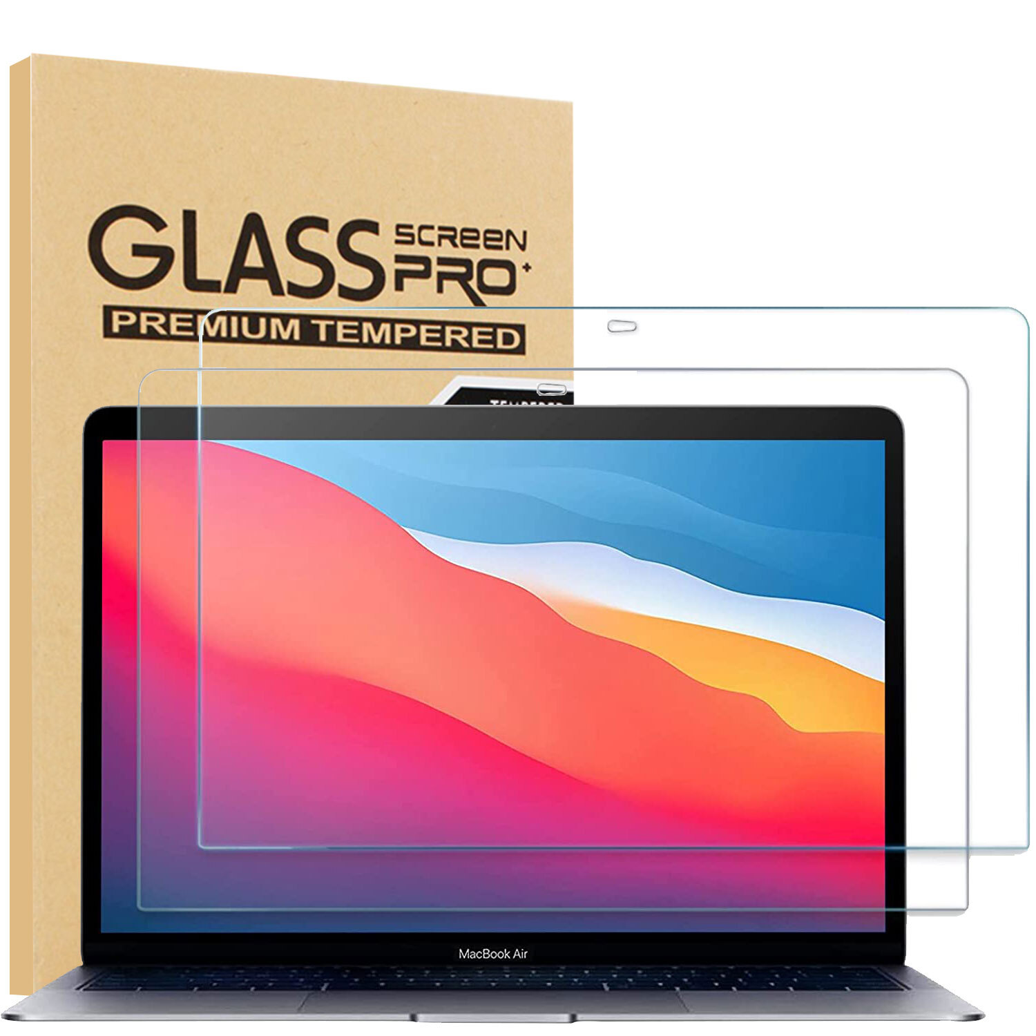 Premium Ultra Thin Tempered Glass Screen Protector For Apple MacBook Pro 14″ 13″