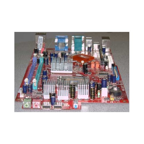 Microstar / MSI MS-7137 Hetis motherboard On-Board six channel audio, video, 2 x