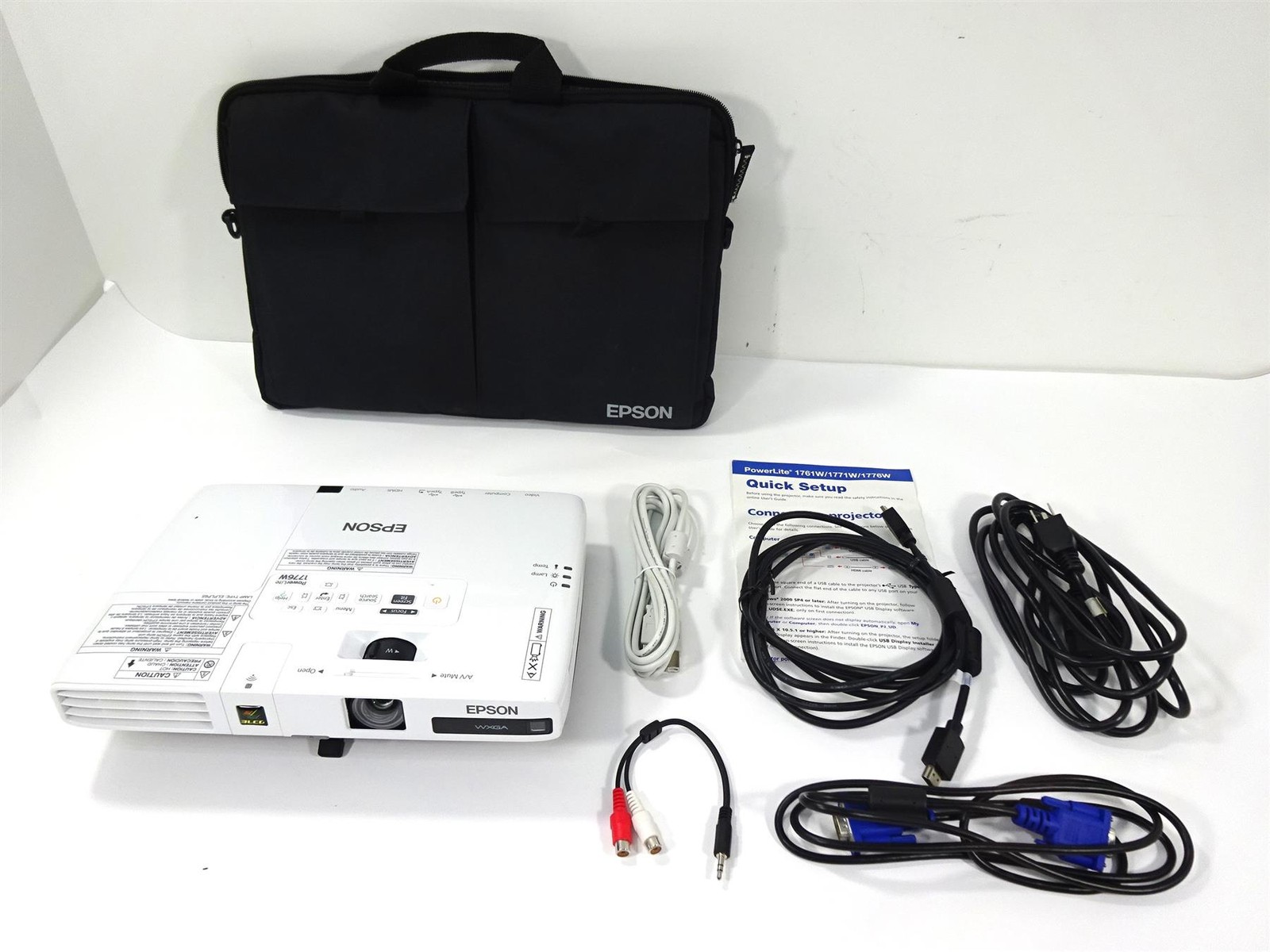 Epson PowerLite 1776W Home Cinema Projector – Lamp Timer : 20 Hours