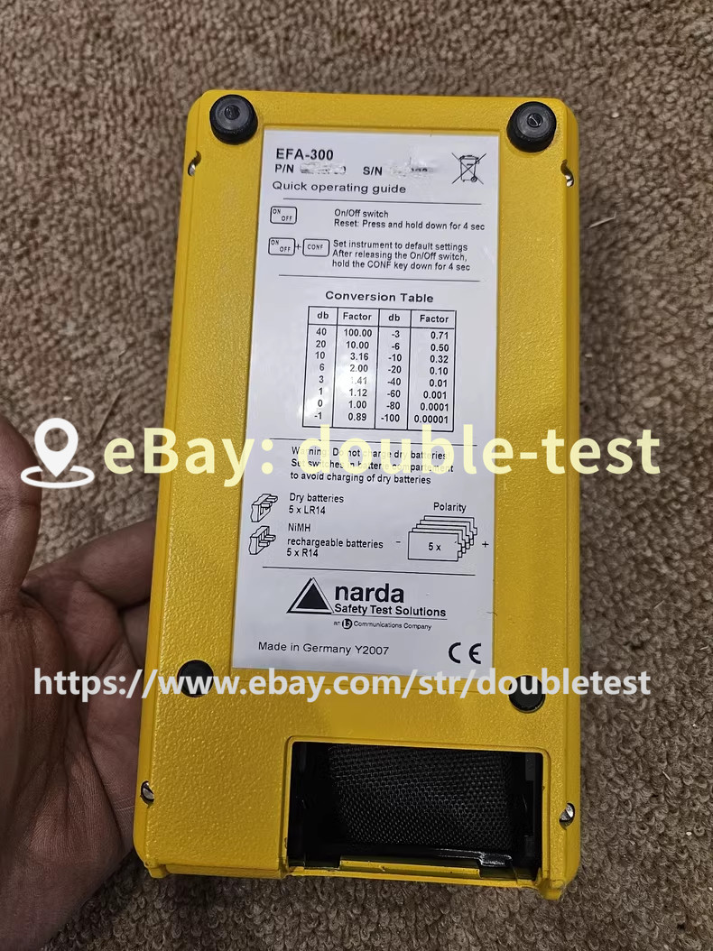 1PC Narda efa-300 low-frequency electromagnetic analyzer, only the main unit#XJ