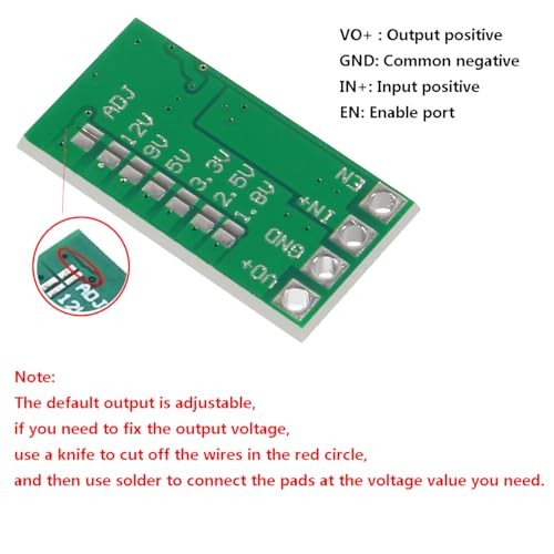 10PCS Regulator Module Mini Voltage Reducer Adjustable DC 4.5-24V 12V 24V 5V