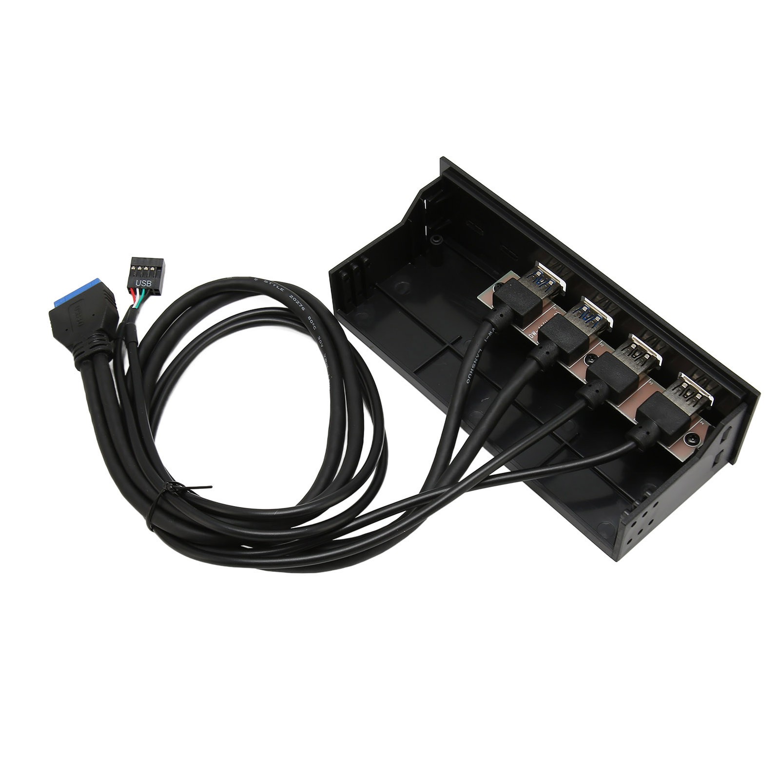5.25in USB 3.0 Front Panel Hub 4 Ports 19pin For PC