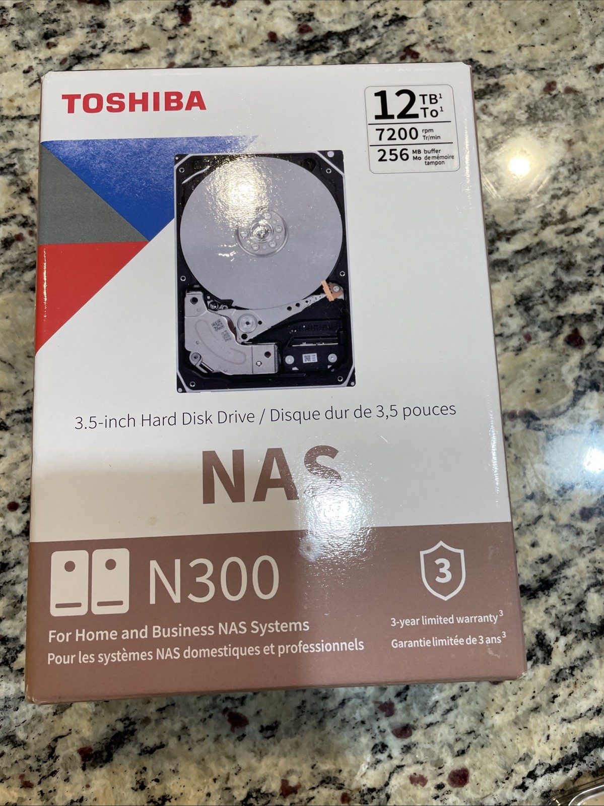 Toshiba N300 12 TB Hard Drive 3.5″ Inch Hard Disk Drive