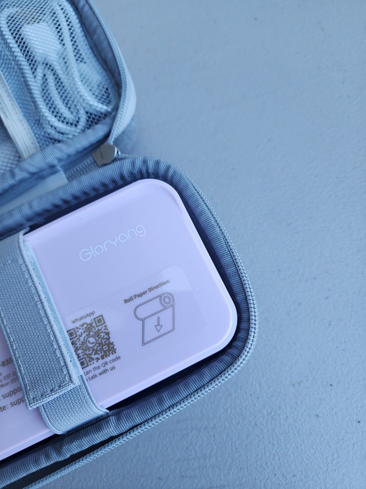 Gloryang PD-A4 Mobile Thermal Printer Bluetooth Portable Pink