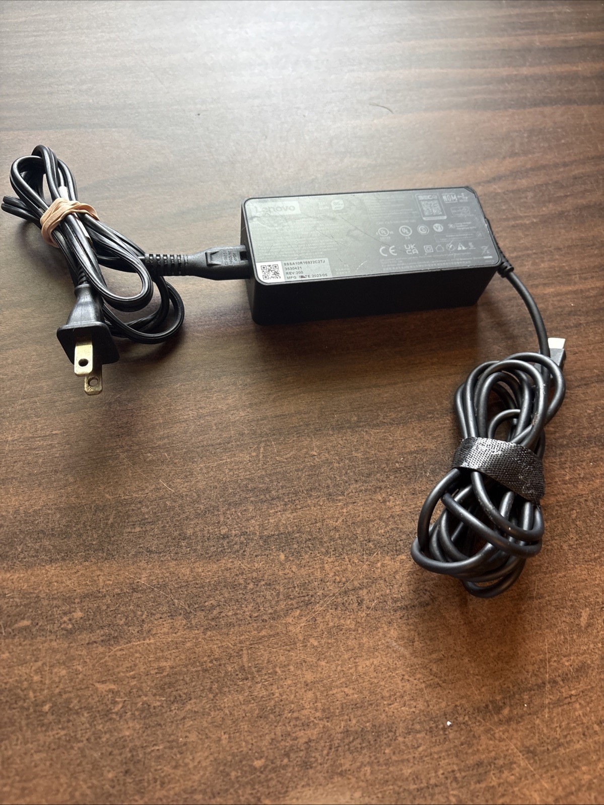 OEM Lenovo ADLX65YCC2D 65W 20V3.25A USB Type-C AC Power Laptop Battery Charger