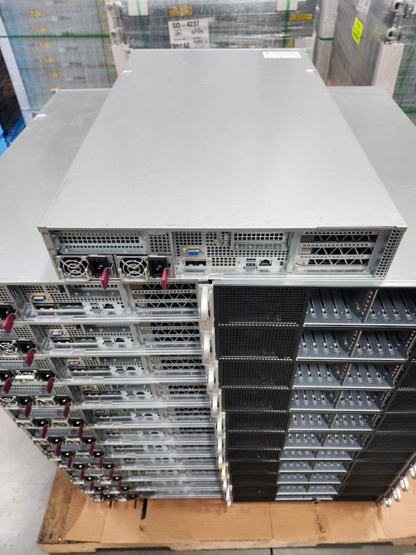 Supermicro SYS-2029GP-TR 6x GPU Server 2x Platinum 8168 48-Core 2.7GHz 32GB RAM