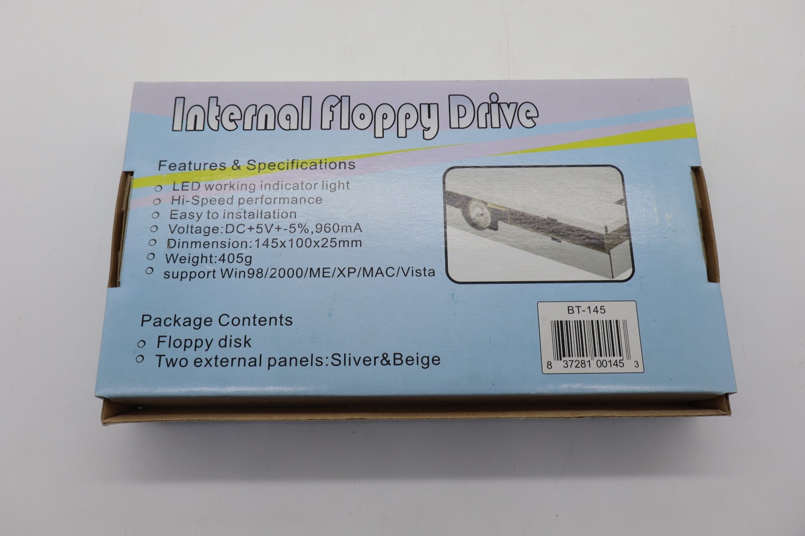 Vintage Internal Floppy Drive New BT-145