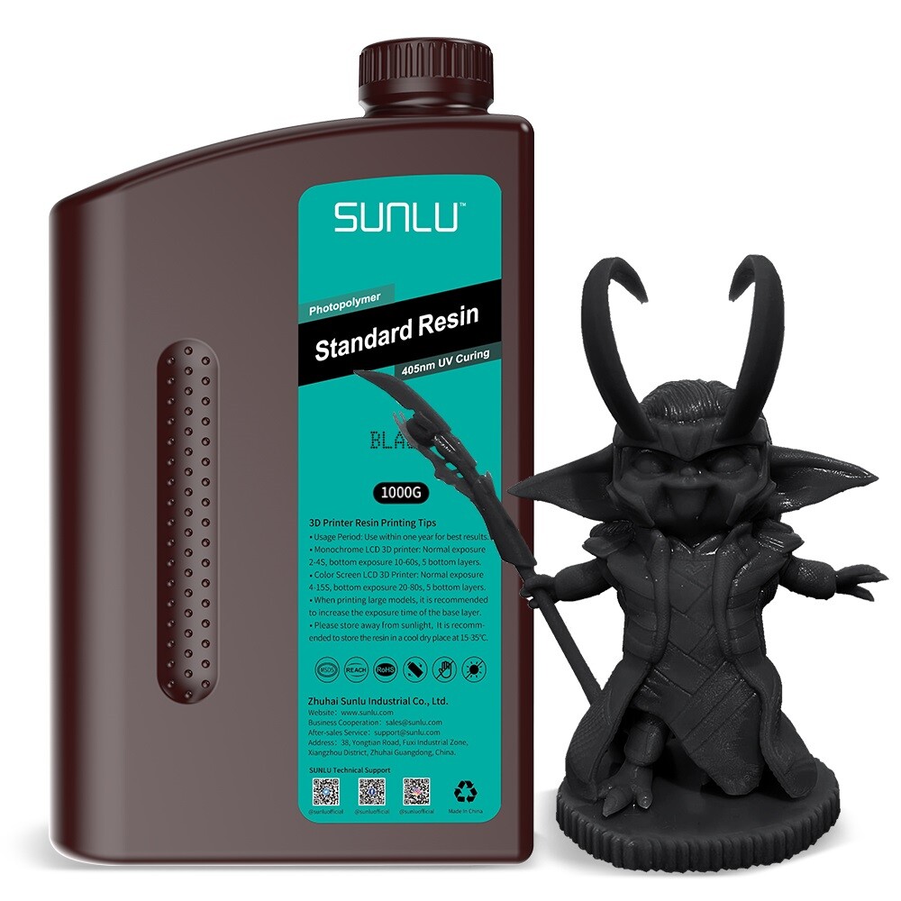 SUNLU Toughness/High Temperature/Standard/Standard Plus/ABS-Like/Washable Resin